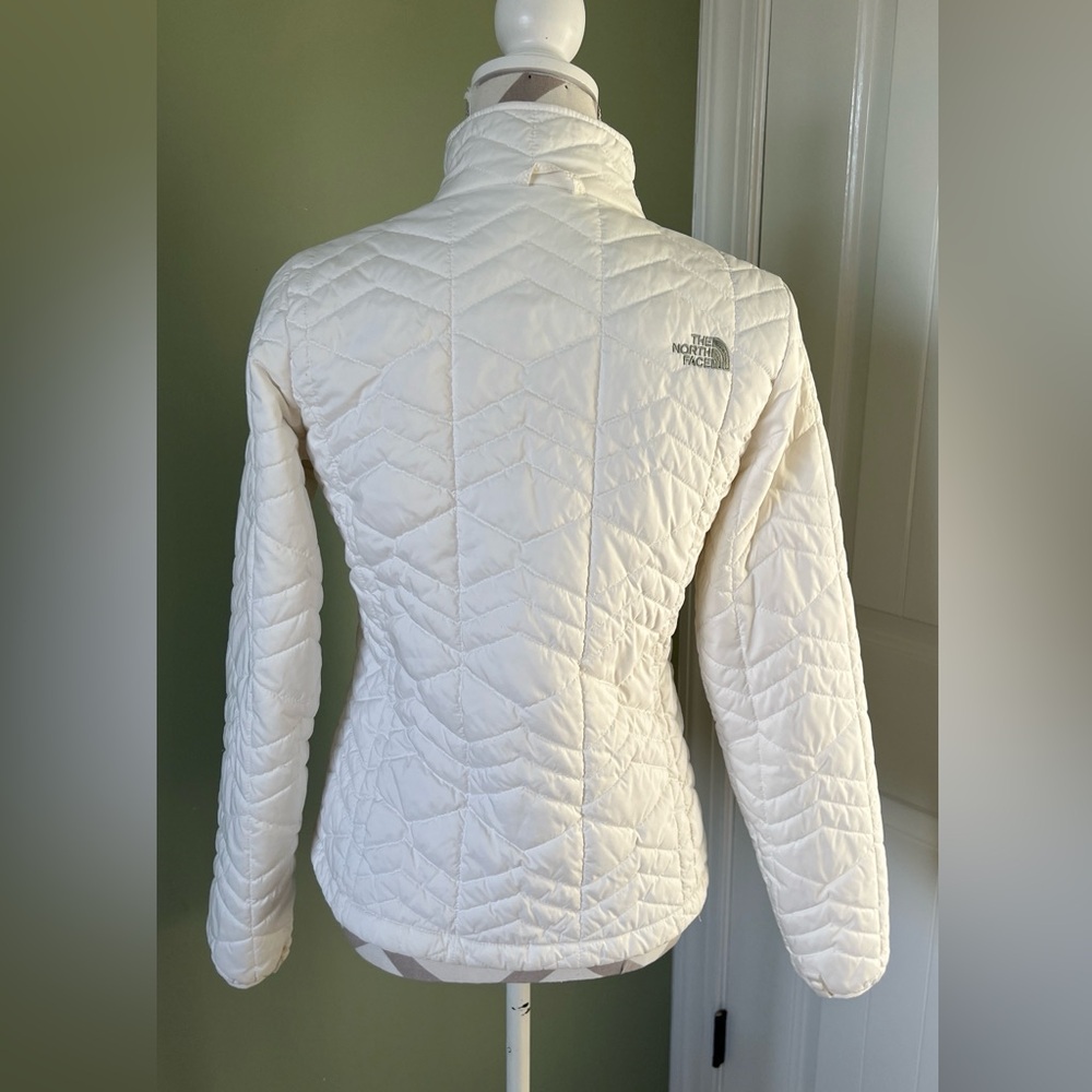 The North Face Women’s Full Zip Jacket White Sz S - Picture 4 of 9